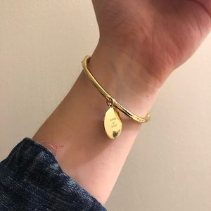 Kate Spade Good as Gold Charm Bangle Bracelet